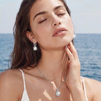 Pendenti Moissanite Taglio Smeraldo | FISÒ Gioielli